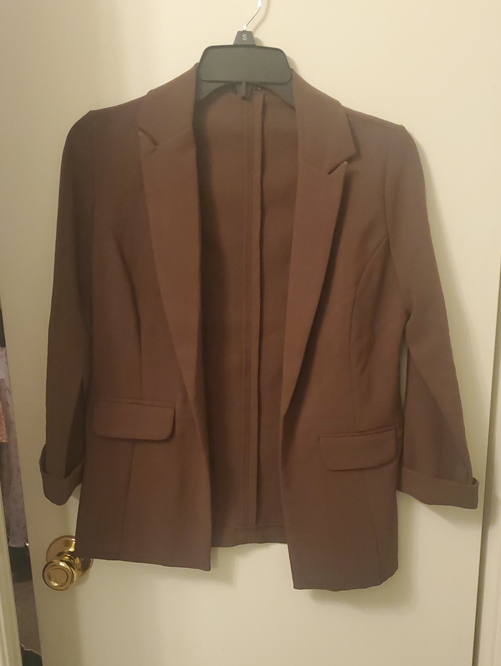 Women's Tailored Brown Blazer From PAPAYA